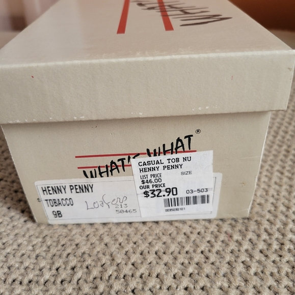 What's What brown suede loafers, size 8.5 - Picture 4 of 4